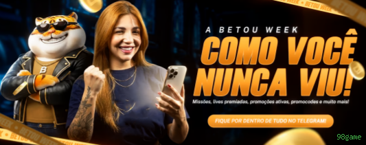 Aplicativo móvel 98game para iOS e Android